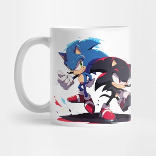 sonic and shadow Mug